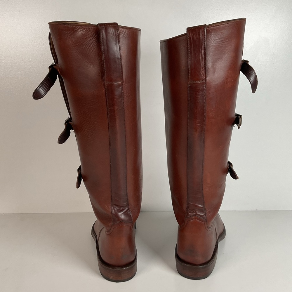 Lucchese Classics Handmade | Polo Riding Boots | Triple Buckle | Men’s 10 B - Picture 16 of 16